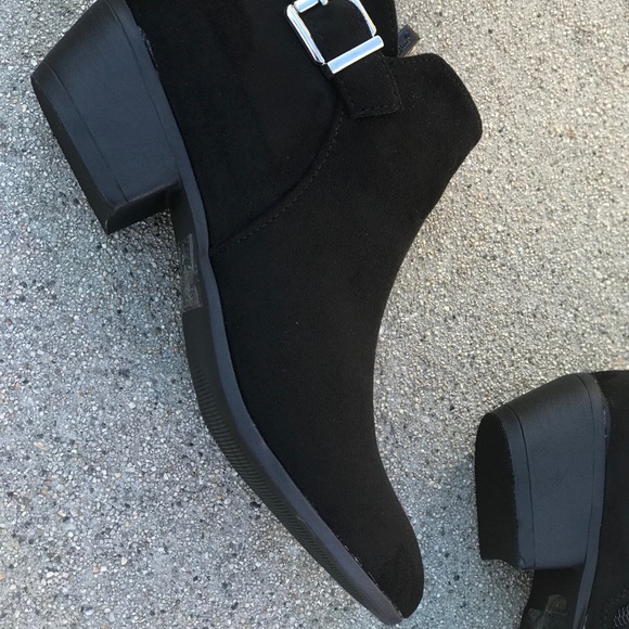 Nature Breeze Comfortable low heel black bootie - Picture 4 of 6